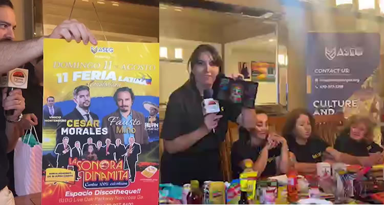 EN VIVO con los miembros de la Asociacion Ecuatoriana de Georgia