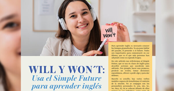 WILL Y WON’T: Usa el Simple Future para aprender inglés – PRENSA ATLANTA