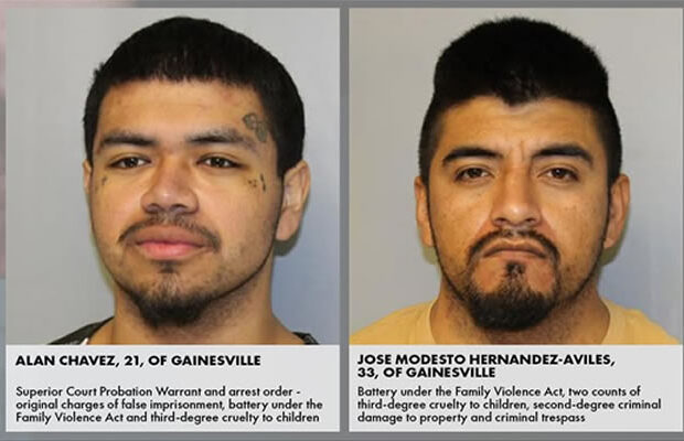 Capturan a dos prófugos buscados en Gainesville, Georgia