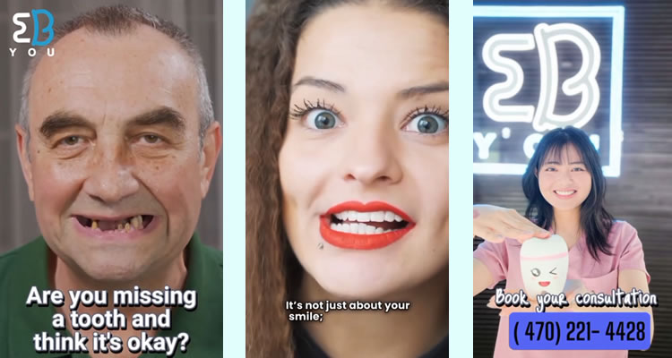 Did you know that losing just ONE tooth can change your whole face?