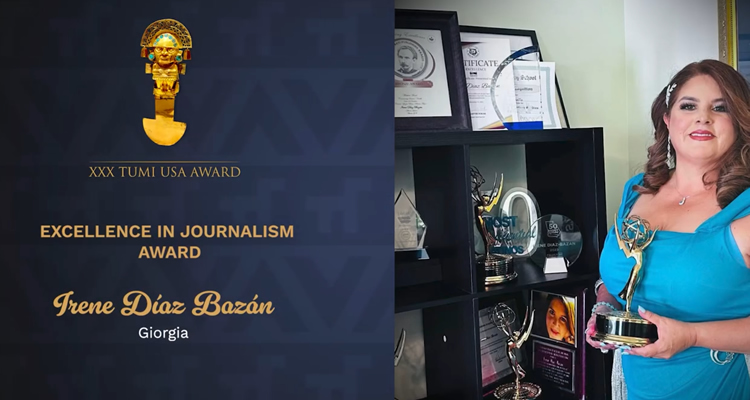 Excellence in Journalism Award Irene Diaz-Bazán 2025