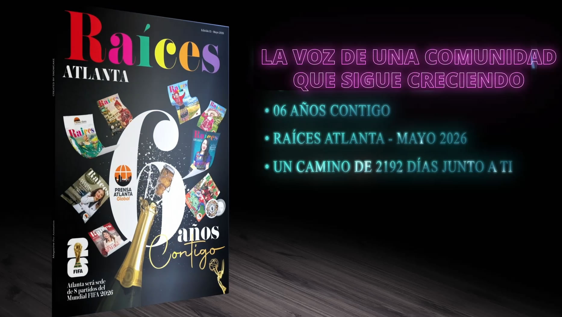 CELEBRAMOS SEIS AÑOS CONTIGO